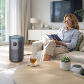 WEBBER Odparovací zvlhčovač vzduchu s antibakteriálnym filtrom Webber COMO EH4001