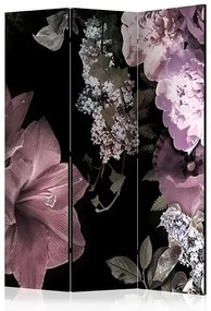 Paraván - Flowers from the Past [Room Dividers] Veľkosť: 135x172, Verzia: Jednostranný