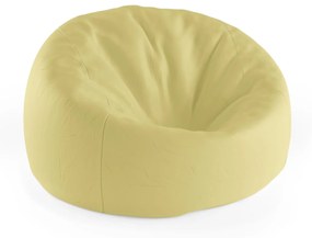 Sablio Sedací vak Cocoon Svetložltá - 75 x 45 x 35 cm