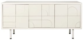 Svetlosivá komoda 55x120x40 cm Funk – White Label