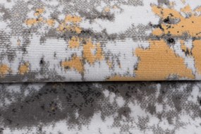 TA Koberec Q543B WHITE MAYA PP EYM Sivý Obdĺžnikový Rozmer: 200x300 cm