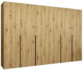 Skriňa Alicante I 300 artisan čierna