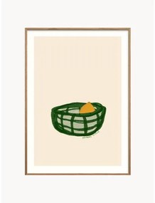 Plagát A lemon in a basket