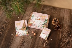 Blossombs Vianočná sada semienok divokých kvetov Winter Landscape – 4 ks