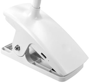 Solight WO3001-W- LED Stm. flexib. lampa s klipom LED/2W/5V 3000/4000/6500K biela