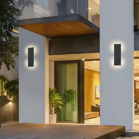 Brilagi - LED solárne nástenné svietidlo SUN LED/2,5W/230V 30 cm 2000 mAh IP44