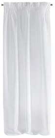 Biela záclona na páske ARGEA 140x270 cm