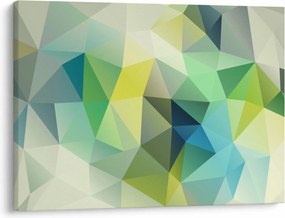 Obraz geometrické abstrakcie (70x50 cm)