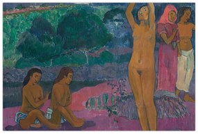 Obraz - Paul Gauguin, The Invocation, reprodukcia (90x60 cm)