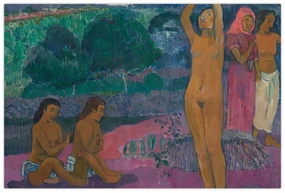 Obraz - Paul Gauguin, The Invocation, reprodukcia (90x60 cm)