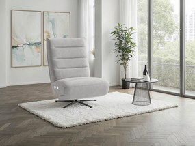 XXXLutz RELAXAČNÉ KRESLO, textil, strieborná Sit & More - Online Only obývacie izby - 000144038031