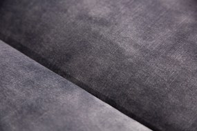 Sedačka Modern Barock 240 cm tmavosivá