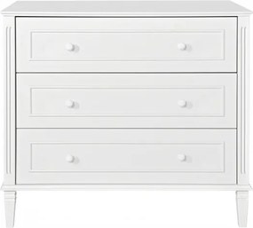 Detská komoda TALHA 100 cm biela