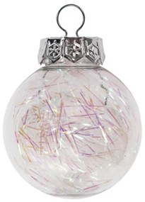 Vianočné guľky - biele SYSD1688-057 (30ks)