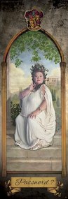 Plagát, Obraz - Harry Potter - Tučná pani, (53 x 158 cm)