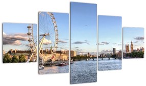 Londýnske oko (London eye) - obraz do bytu