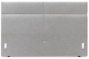 Sivá dvojlôžková posteľ Bobochic Paris Elyna Dark, 160 x 200 cm