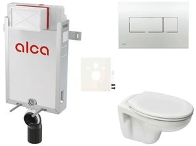 Cenovo zvýhodnený závesný WC set Alca na zamurovanie + WC S-Line S-line Pre SIKOAP5