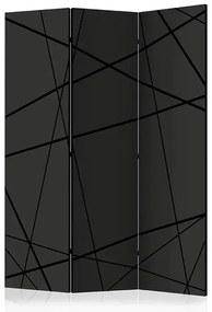 Paraván - Dark Intersection [Room Dividers] Veľkosť: 135x172, Verzia: Akustický