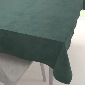Biante Veľký zamatový obdĺžnikový obrus Velvet Premium SVP-040 Lesná zelená 200x260 cm