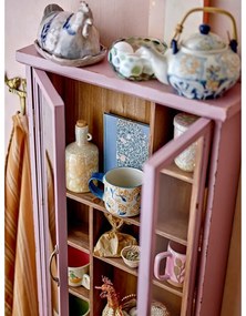 Modrý/béžový hrnček z kameniny 400 ml Myah – Bloomingville