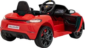 Ramiz Porsche Spyder RS 718 vozidlo Červená