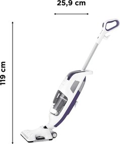 Vysávač s parným mopom Rowenta Clean & Steam Revolution RY7731WH