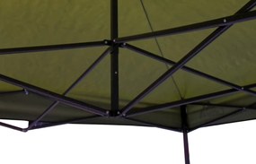 CATTARA Párty stan s nožnicovou konštrukciou 3x3 m, zelený, WATERPROOF