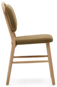 Kaki jedálenské stoličky v súprave 2 ks Helda – Kave Home