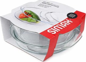 Simax Pekáč okrúhly s vekom 2 l + 0,9 l