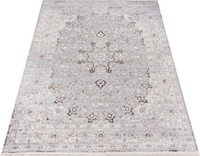 Koberec Sahara biely obdĺžnikový – gramáž 2000 g/m² Rozmer: 80x150 cm