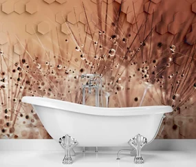 Gario Fototapeta Púpava v kvapkách rosy Materiál: Vliesová, Rozmery: 350 x 245 cm