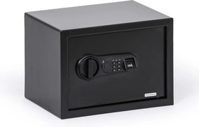 Nábytkový sejf s elektronickým zámkom a čítačkou odtlačkov prstov, 250 x 350 x 250 mm