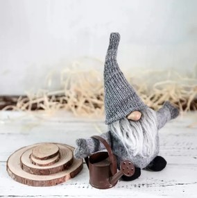 Vianočný škriatok YX045 sivý