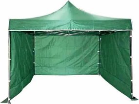 Ekspand Nožnicový stan ŠTANDARD 2,5x2,5 m ZELENÝ