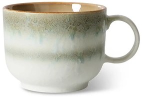 HK living Kameninový hrnek Tea cup 70's Quest 425 ml
