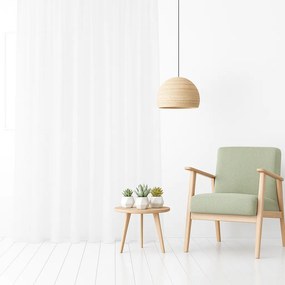 Záclonová látka Style nekrčivá v. 320 cm - Biela