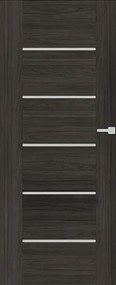 DRE Aura interiérové dvere auri pravé 70 cm brest antracit AURAJA70P