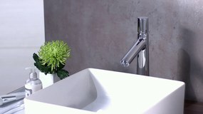 Hansgrohe Talis Select S, umývadlová batéria 190 s výpustom, ovládanie tlačidlom, chrómová, HAN-72044000