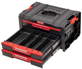 Kufrík na náradie Qbrick System PRO s 3 zásuvkami