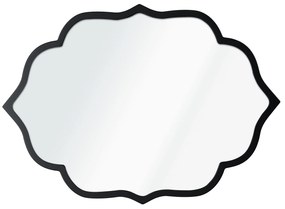 Zrkadlo Velvette (čierna). Akcia -18%. Vlastná spoľahlivá doprava až k Vám domov. 1127524
