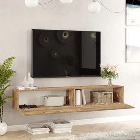 Závesný TV stolík Houseland Flipo Atlantic borovica