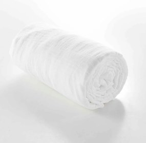 Biela napínacia mušelínová plachta 160x200 cm Angelia – douceur d'intérieur