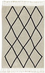 Lorena Canals, Ručne tkaný kusový koberec Bereber Beige, 140x200, béžová, obývacia izba