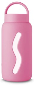 Ružová cestovná fľaša 500 ml Flamingo Pink – Muuki