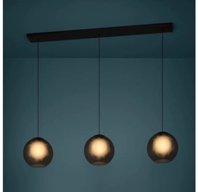 Eglo 390214 - Luster na lanku ARANGONA 3xE27/40W/230V dymová