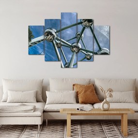 Obraz - atómium v Bruseli (150x105 cm)
