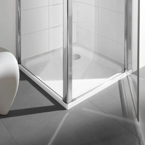 VILLEROY &amp; BOCH O.novo štvorcová sprchová vanička akrylátová, štandardný model, 900 x 900 x 60 mm, biela alpská, UDA0906DEN1V-01