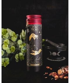 Arome Organická svieca Rose & Peony 300 g vo farebnom vysokom pohári so strapcom