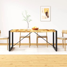 Jedálenský stôl, surový mangový masív 180 cm
